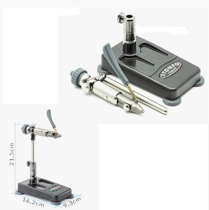Stonfo Kaiman Fly Tying Vise - Precision Rotary - Made in Italy