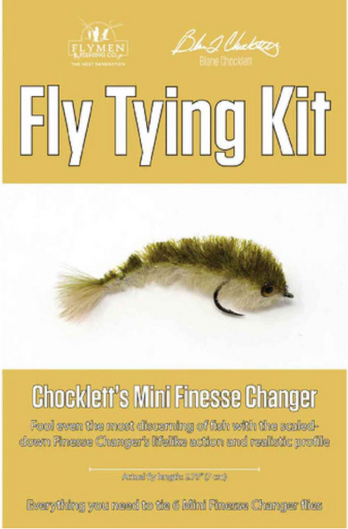 Fly Men Fishing Co. Fly Tying Kit: Chocklett's Mini Finesse Changer