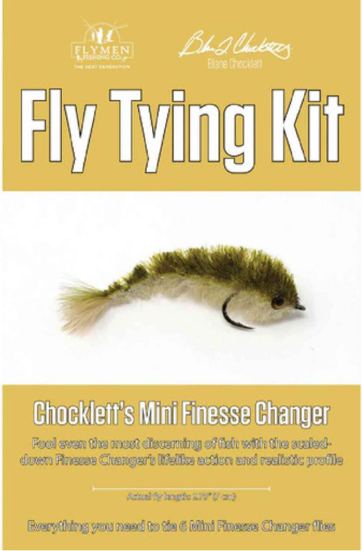 Fly Men Fishing Co. Fly Tying Kit: Chocklett's Mini Finesse Changer