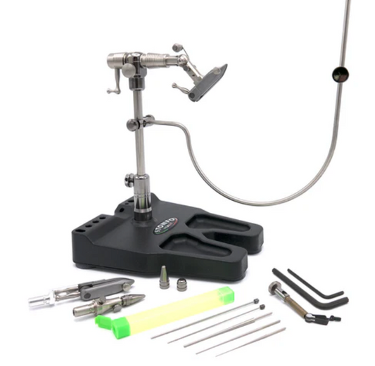 Stonfo Transformer Fly Tying Vise – Modular Rotary System – Made in Italy