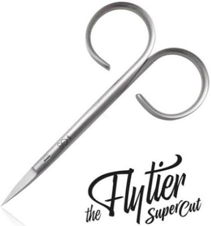 Renomed Flytier Super Cut Big Loops Straight Fly Tying Scissors