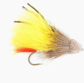 MARBOU MUDDLER MINNOW - YELLOW